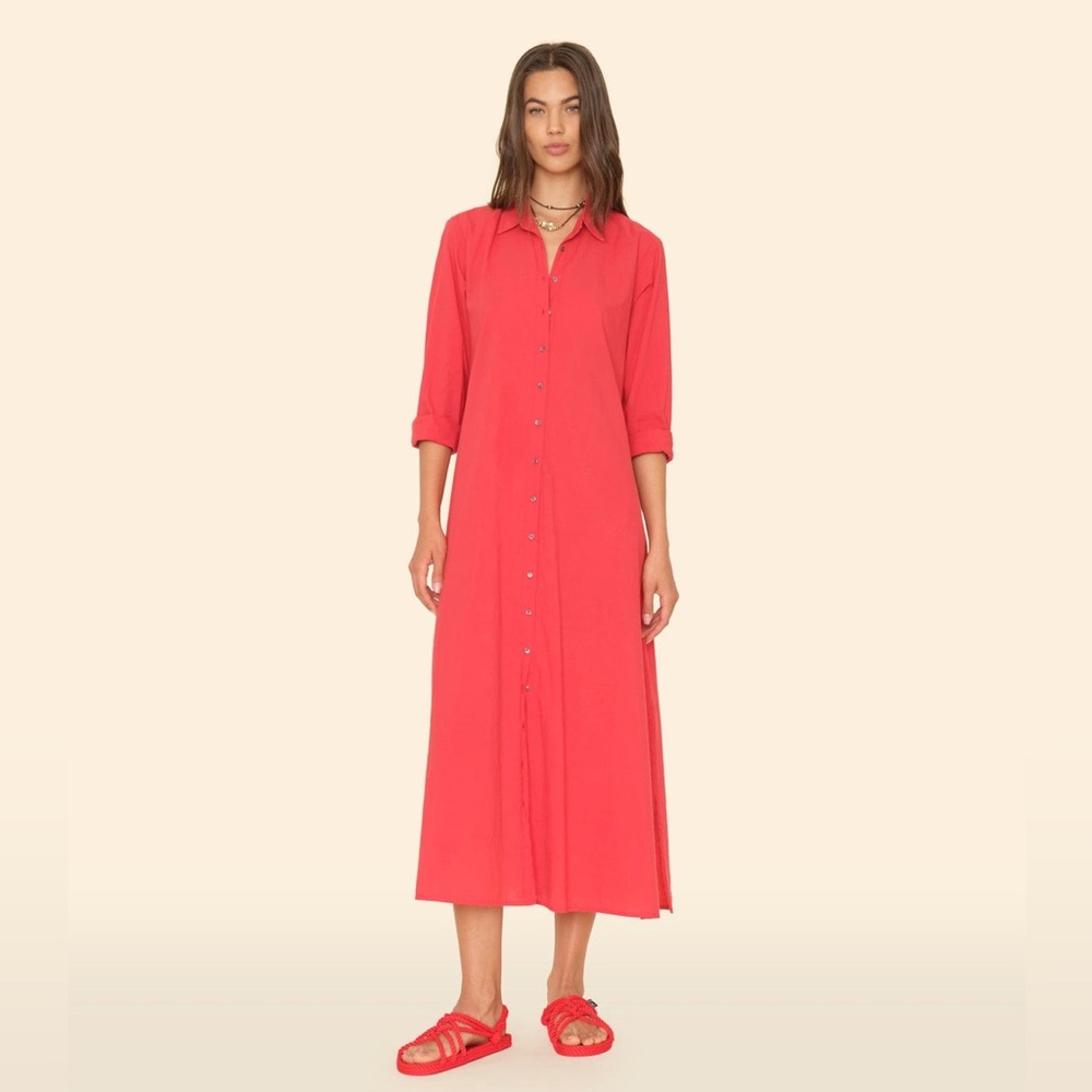 Xirena Boden Maxi Button Down Dress